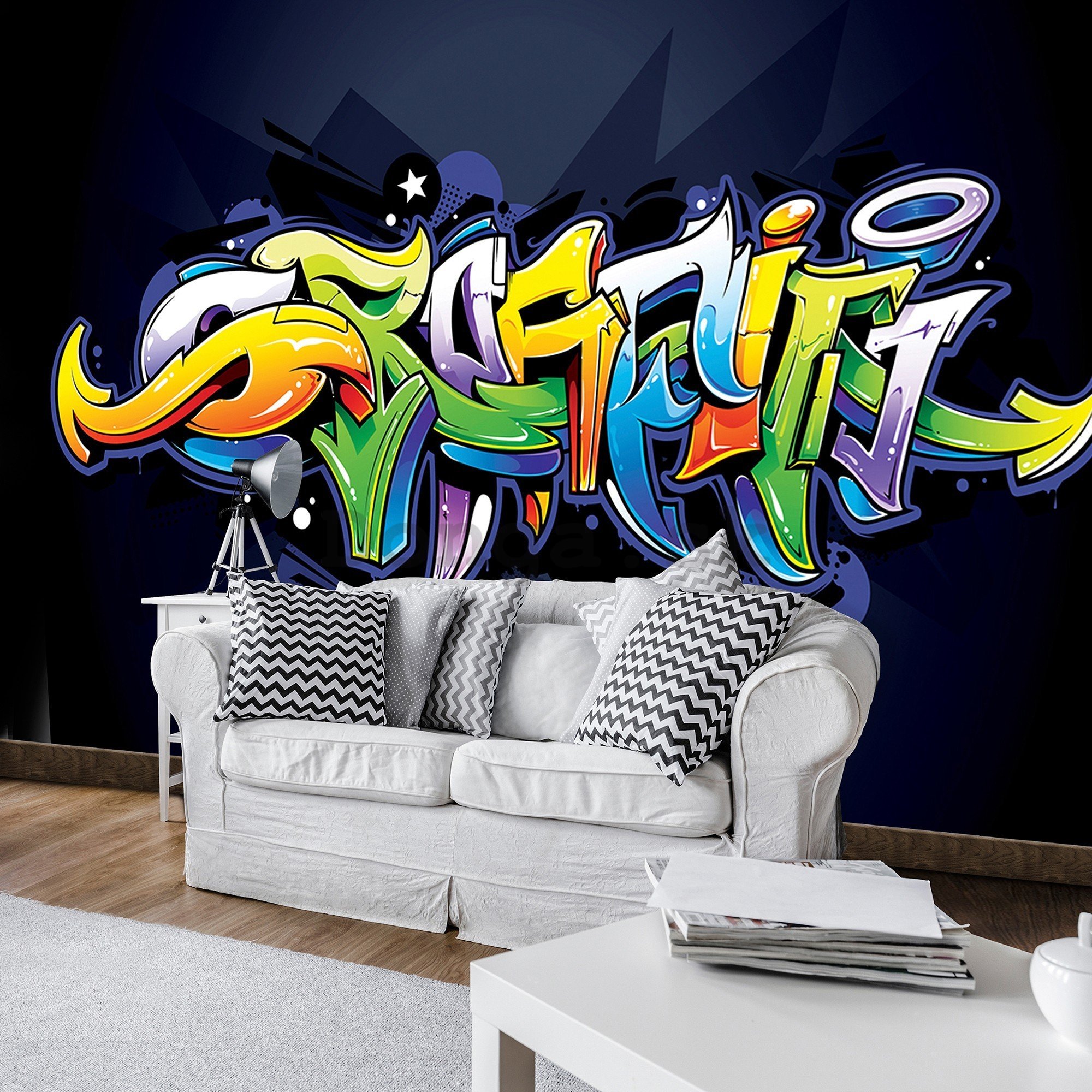 Fototapeta vliesová: Graffiti (4) - 416x254 cm