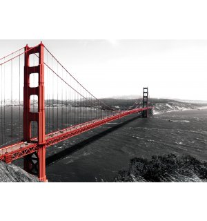 Fototapeta vliesová: Golden Gate Bridge (1) - 416x254 cm