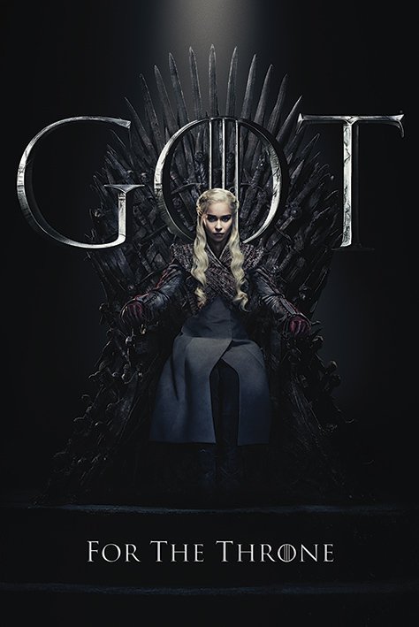 Plagát - Game of Thrones (Daenerys For the Throne)