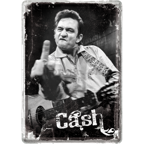 Plechová pohľadnice - Johnny Cash