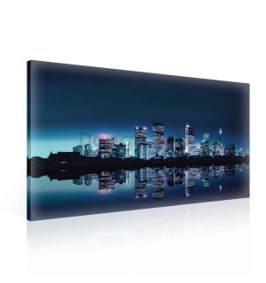 Obraz na plátne: Svetlá mesta (1) - 75x100 cm