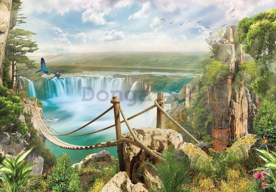 Obraz na plátne: Vodopády (2) - 75x100 cm