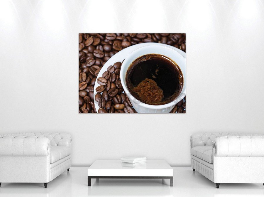 Obraz na plátne: Šálka kávy - 75x100 cm