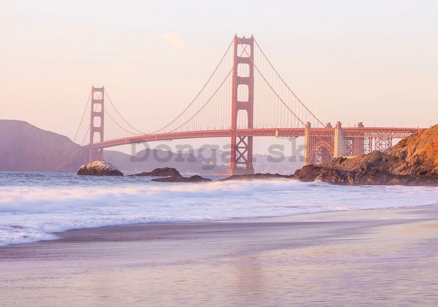 Obraz na plátne: Golden Gate Bridge (4) - 75x100 cm