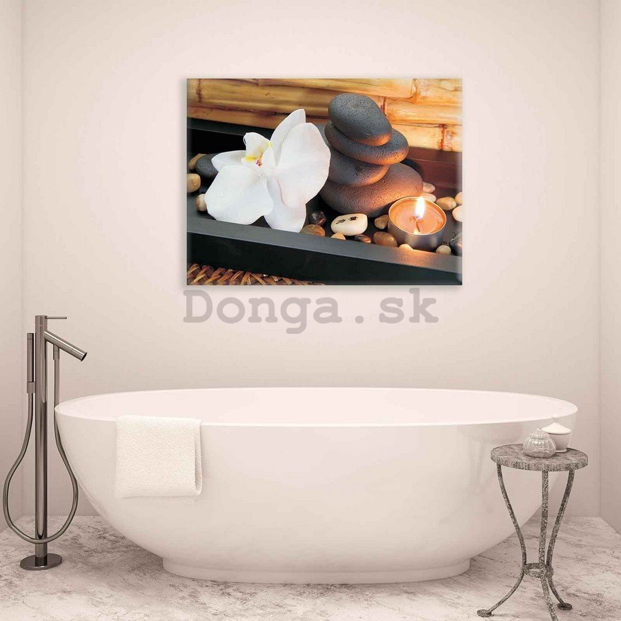 Obraz na plátne: Kúpeľné kamene (2) - 75x100 cm