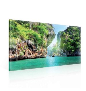 Obraz na plátne: Thajsko (1) - 75x100 cm