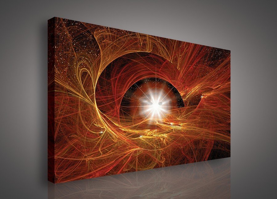 Obraz na plátne: Kozmické žiarenie - 75x100 cm