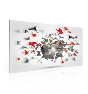 Obraz na plátne: Origami - 75x100 cm