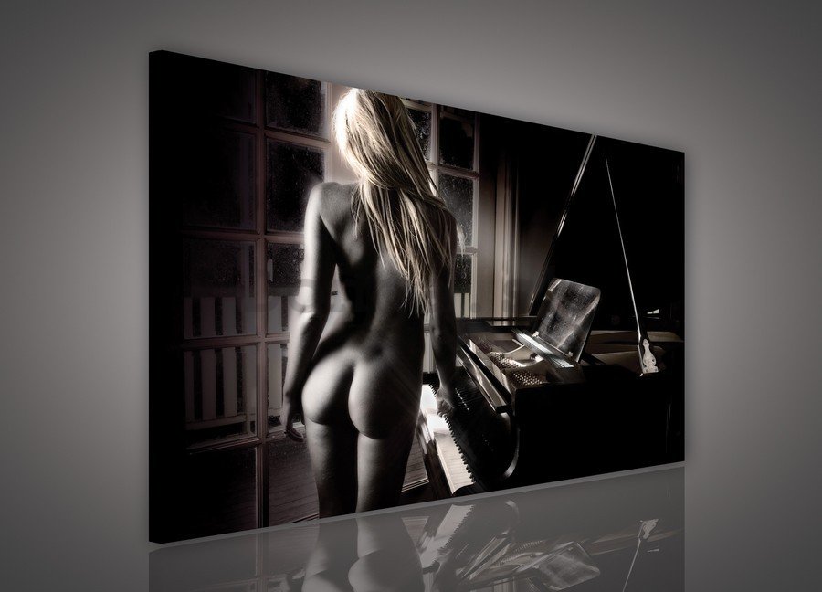 Obraz na plátne: Dievča pri Piana - 75x100 cm