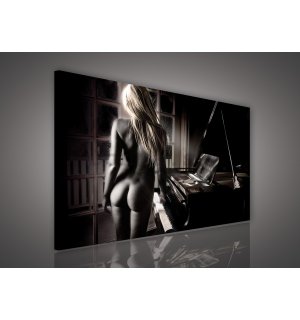Obraz na plátne: Dievča pri Piana - 75x100 cm