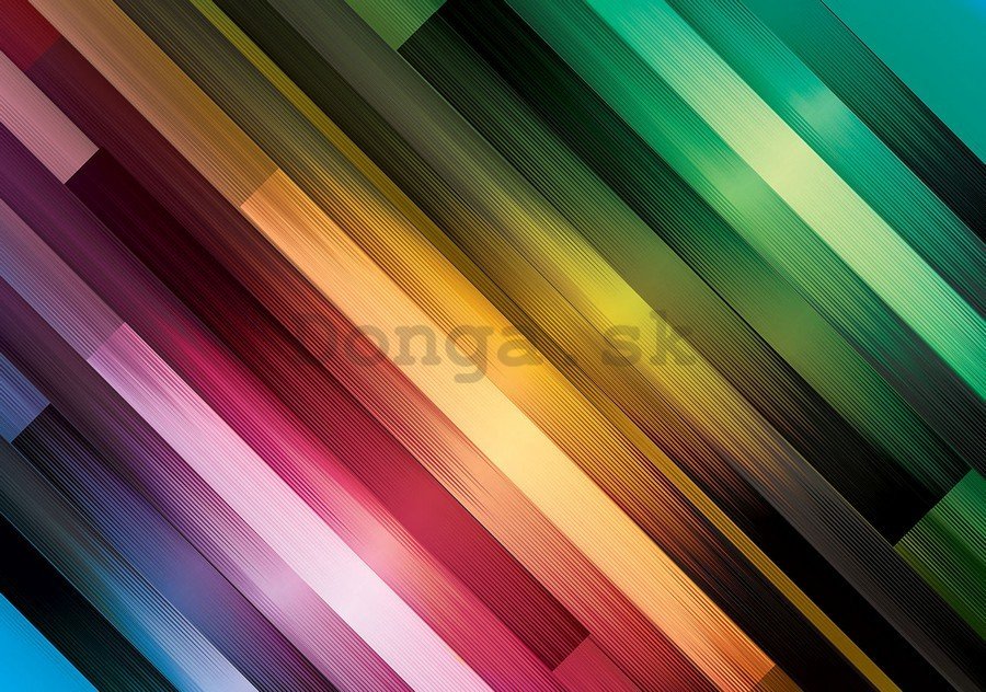 Obraz na plátne: Farebná žiara (2) - 75x100 cm