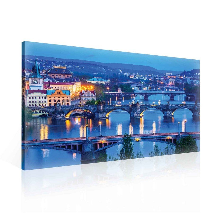 Obraz na plátne: Praha (3) - 75x100 cm