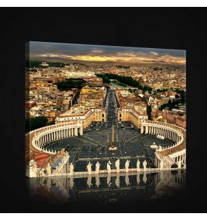Obraz na plátne: Vatikán - 75x100 cm