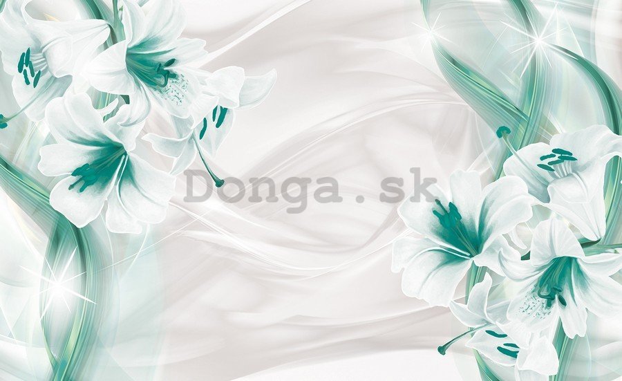 Obraz na plátne: Kvetinová abstrakcie (4) - 75x100 cm