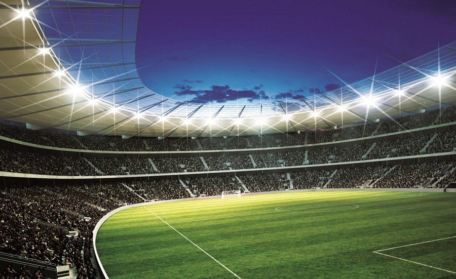 Obraz na plátne: Futbalový Štadión (1) - 75x100 cm