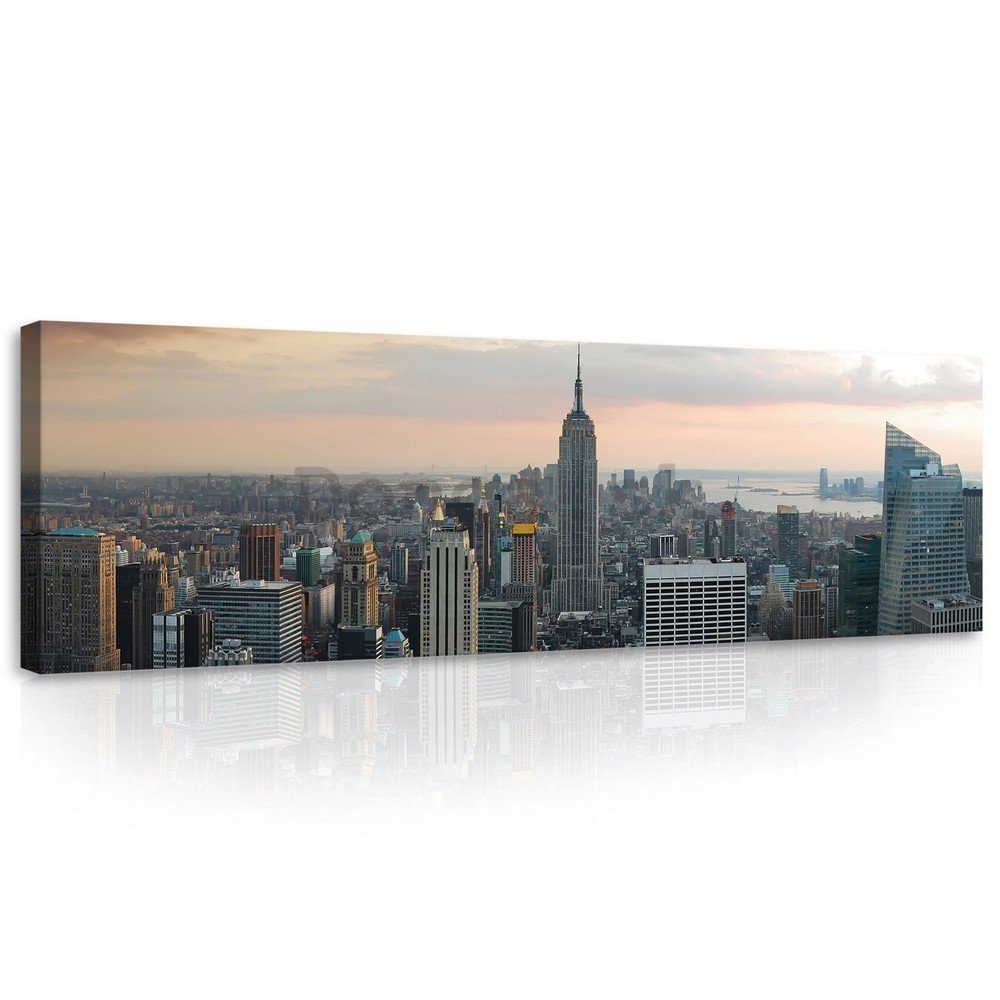 Obraz na plátne: Manhattan - 145x45 cm