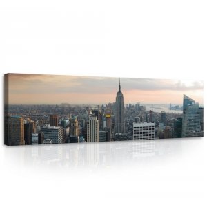 Obraz na plátne: Manhattan - 145x45 cm