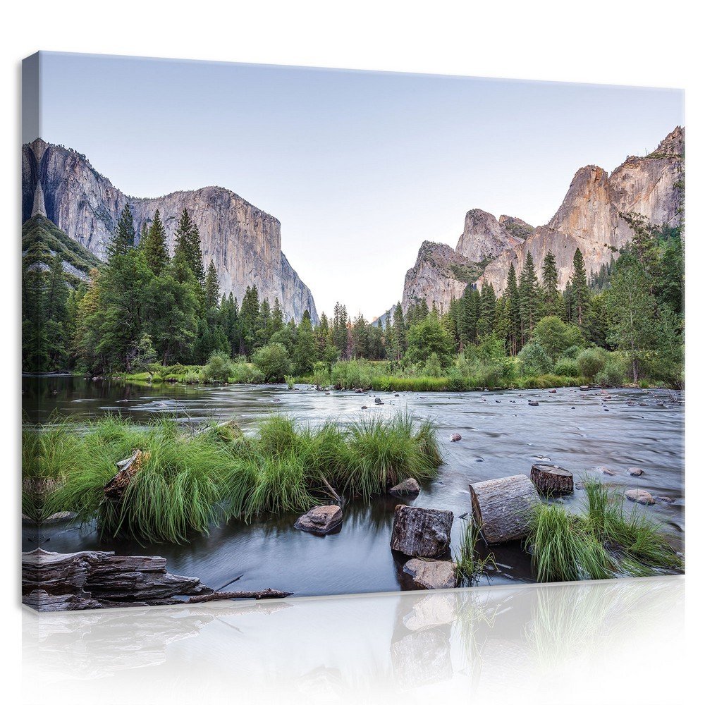 Obraz na plátne: Yosemite Valley - 75x100 cm
