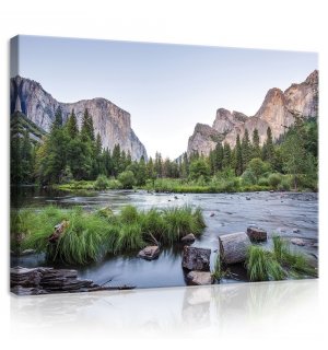 Obraz na plátne: Yosemite Valley - 75x100 cm