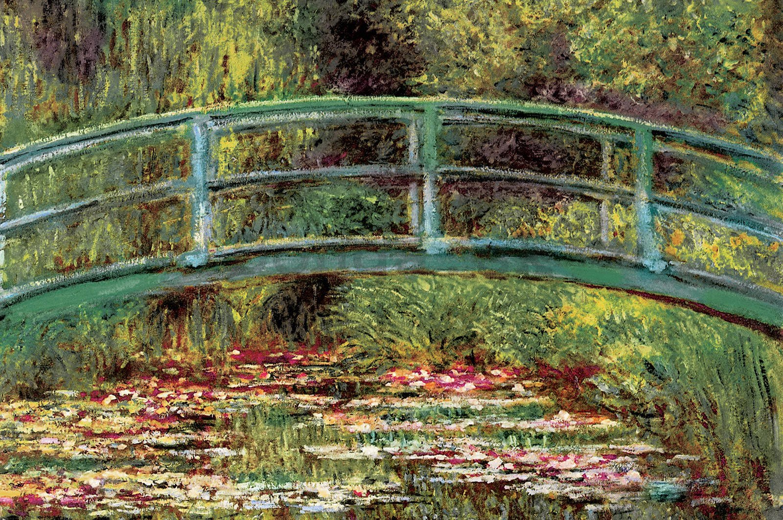 Fototapeta vliesová: Claude Monet, Jazierko s leknami - 104x70,5cm