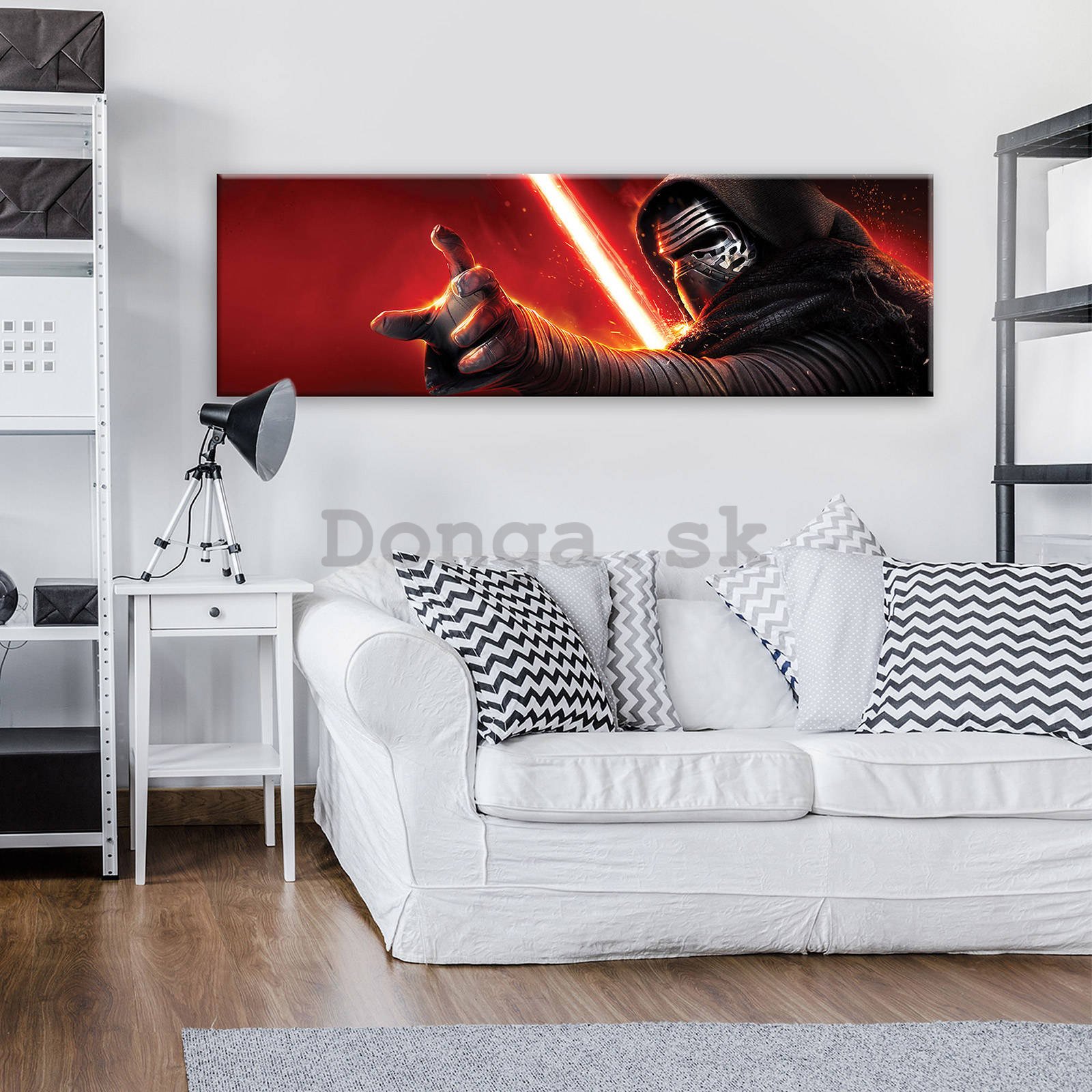 Obraz na plátne: Star Wars Kylo Ren - 145x45 cm