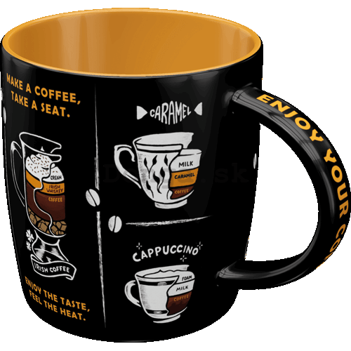 Hrnček - All Types of Coffee