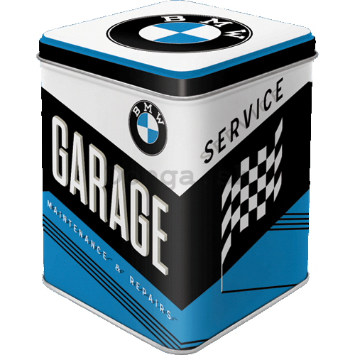 Dóza na čaj - BMW Garage