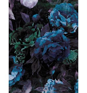 Fototapeta: Maľovaná kvetinová kombinácie (2) - 184x254 cm