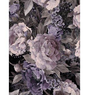 Fototapeta: Maľovaná kvetinová kombinácia (3) - 184x254 cm