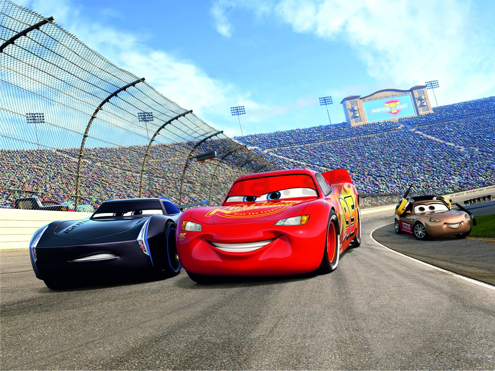 Fototapeta vliesová: Cars (race) - 360x270 cm