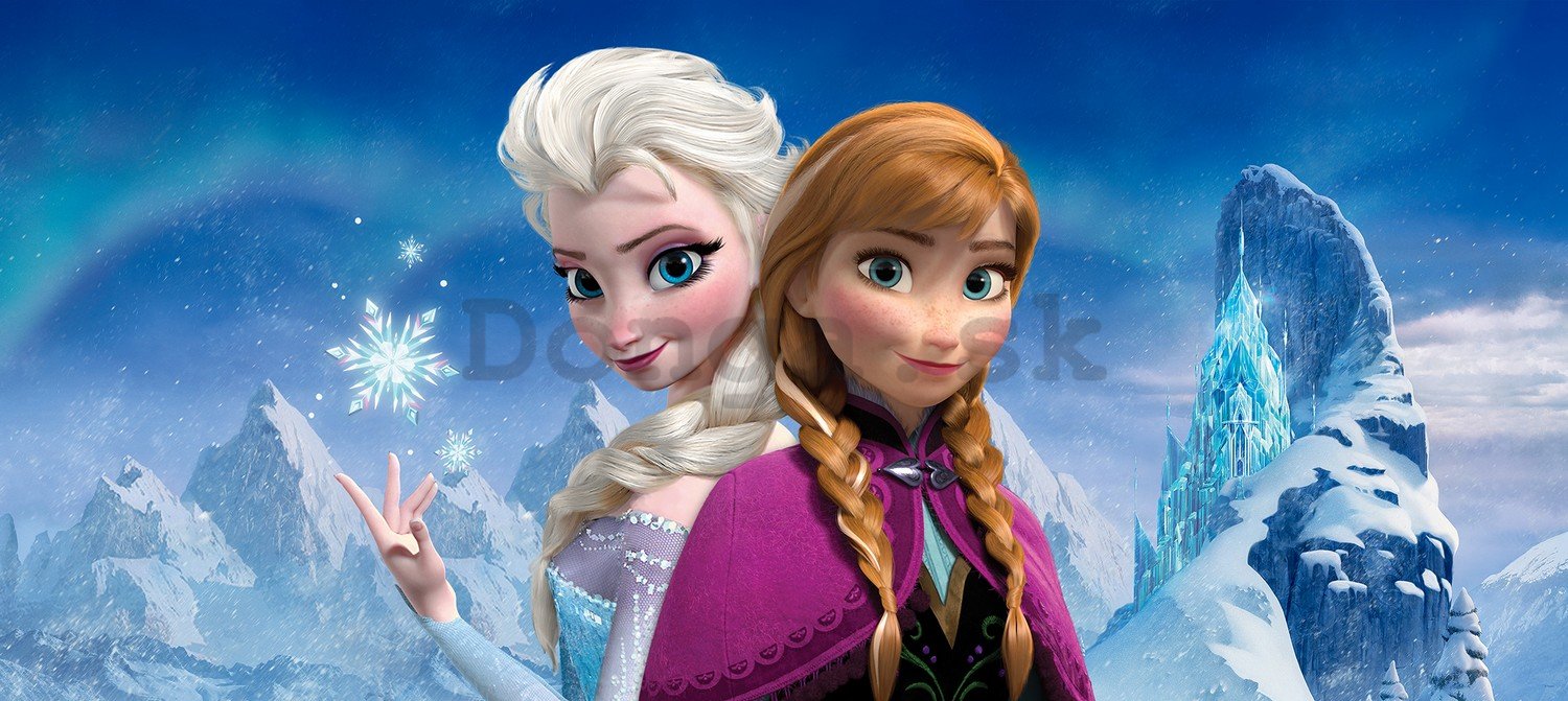 Fototapeta vliesová: Frozen Sisters (panorama) - 202x90 cm