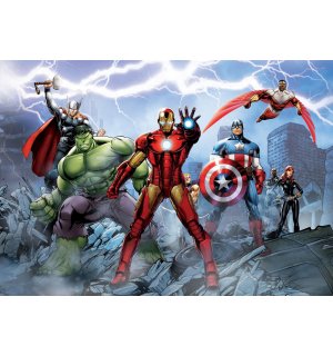 Fototapeta vliesová: Disney Avengers - 360x254 cm