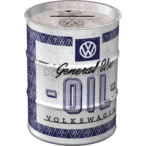 Plechová pokladnička barel: VW General Use Oil