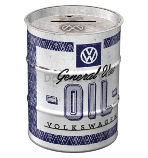 Plechová pokladnička barel: VW General Use Oil