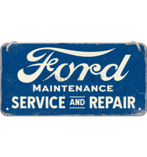 Závesná ceduľa: Ford Service & Repair - 20x10 cm
