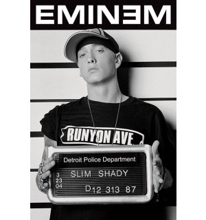 Plagát - Eminem (Mugshot) 