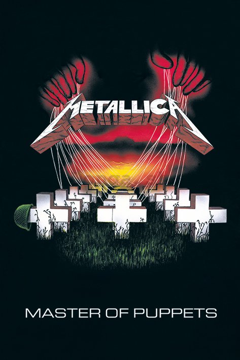 Plagát - Metallica (Master of Puppets) 