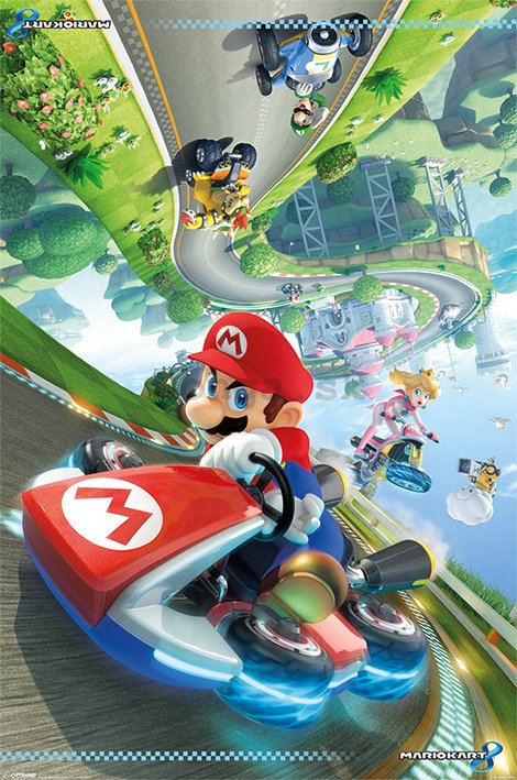 Plagát - Mario Kart 8 (Flip Poster) 