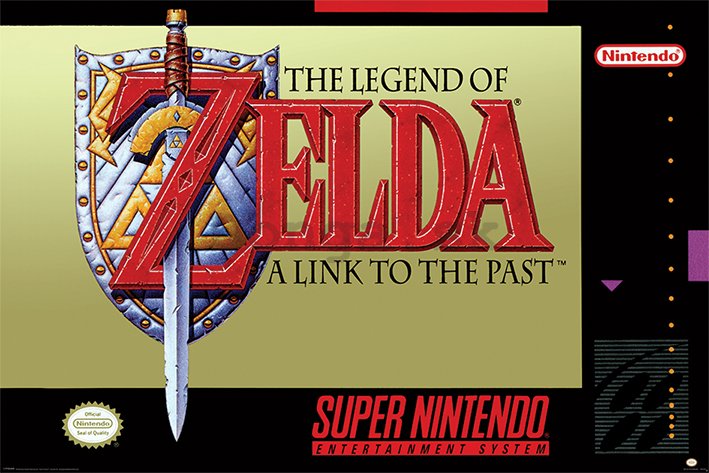 Plagát - Super Nintendo (Zelda) 