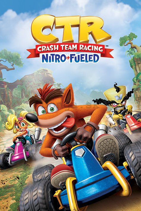 Plagát - Crash Team Racing (Race) 