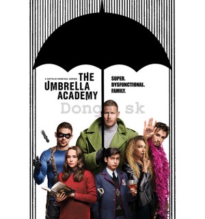 Plagát - The Umbrella Academy (Super Dysfunctional Family) 