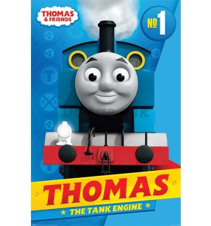 Plagát - Thomas & Friends (Thomas the Tank Engine) 