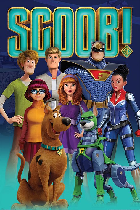 Plagát - Scoob! (Scooby Gang and Falcon Force) 