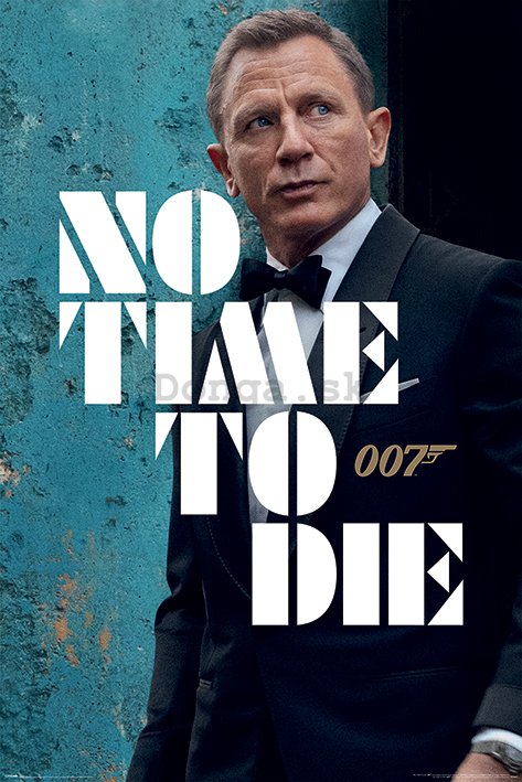 Plagát - James Bond (No Time To Die - Azure Teaser) 