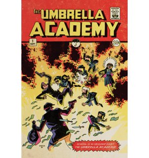 Plagát - The Umbrella Academy (School is in Session) 