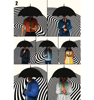 Plagát - The Umbrella Academy (Family) 