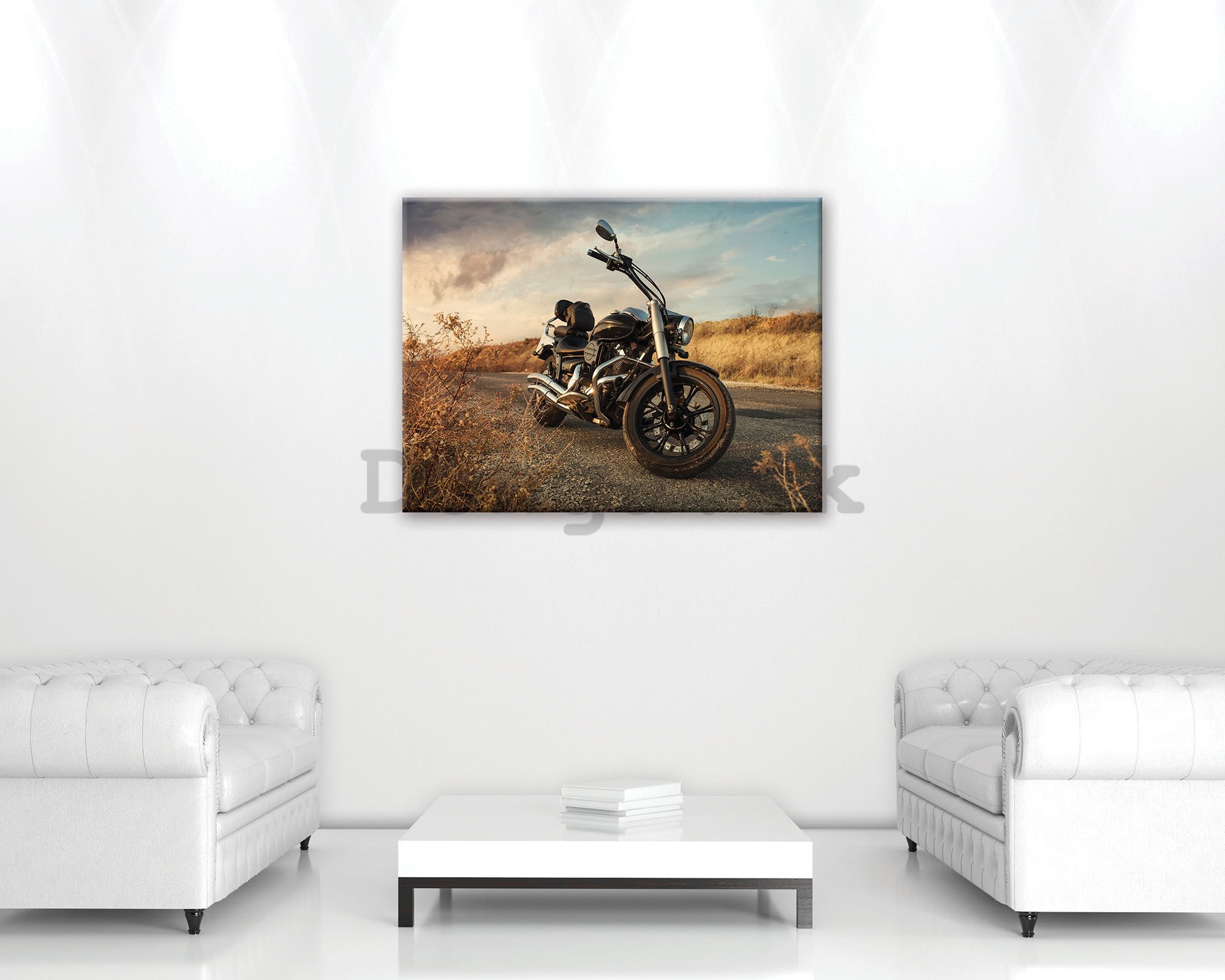 Obraz na plátne: Motorka (1) - 80x60 cm