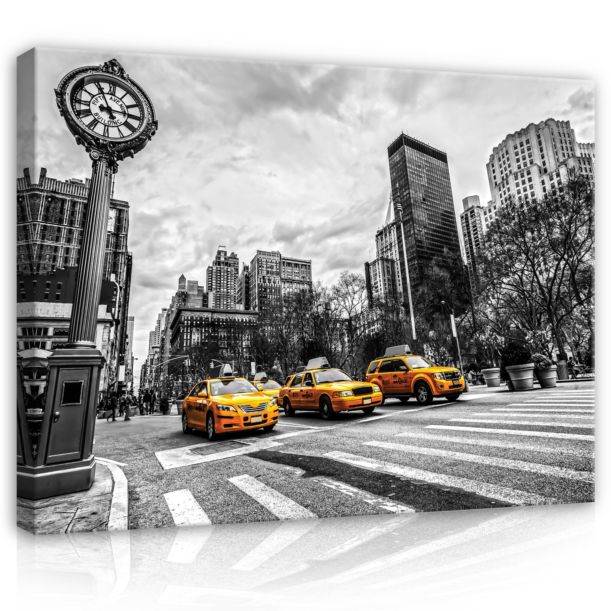 Obraz na plátne: New York (Taxi) - 80x60 cm