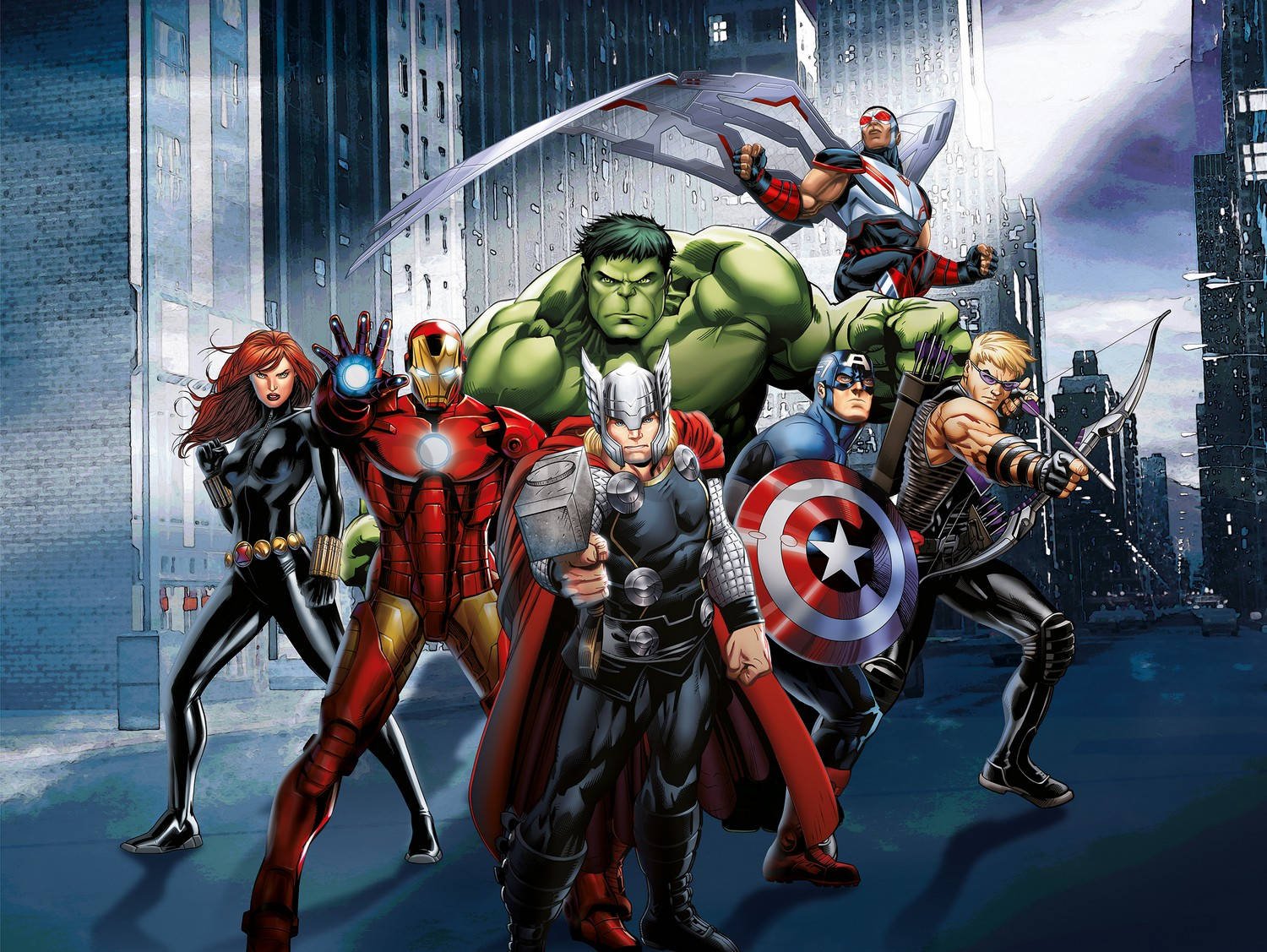 Fototapeta vliesová: Avengers (5) - 360x254 cm
