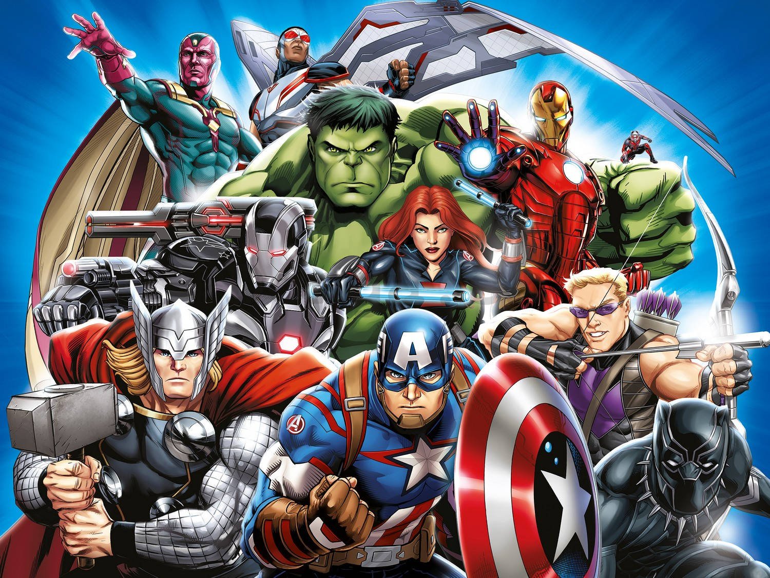 Fototapeta vliesová: Avengers (7) - 360x254 cm